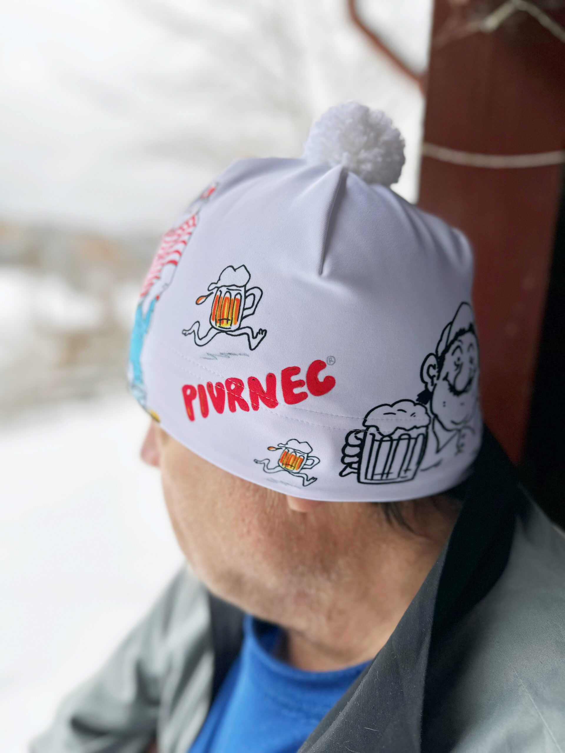 Čepice MŮJ NEJ KÁMOŠ RUDA PIVRNEC
